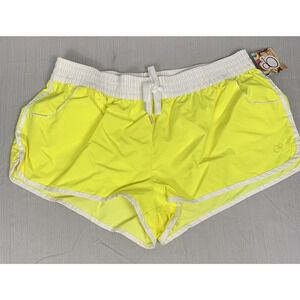 Ocean Pacific OP Girls XL Solid Boardshorts Summer‎ Athletic, Yellow